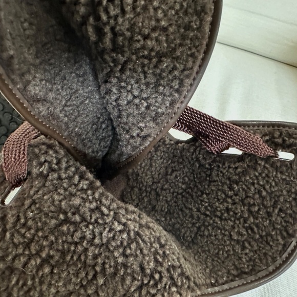 Puma 2000s Vintage Fleece Lined Suede Sneaker Winter Knee Boots Y2K - Picture 9 of 9